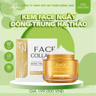 KEM FACE NGÀY COLLAGEN X3 ĐÔNG TRÙNG HẠ THẢO MỸ PHẨM ĐÔNG ANH 15G