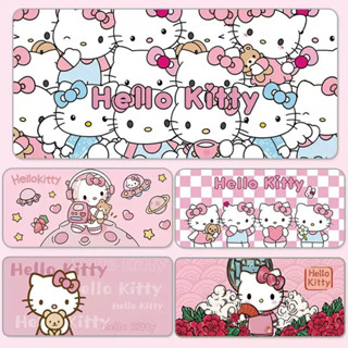  Lót chuột cỡ lớn pad chuột gaming DESKMAT hoạ tiết hello kitty màu hồng dễ thương 