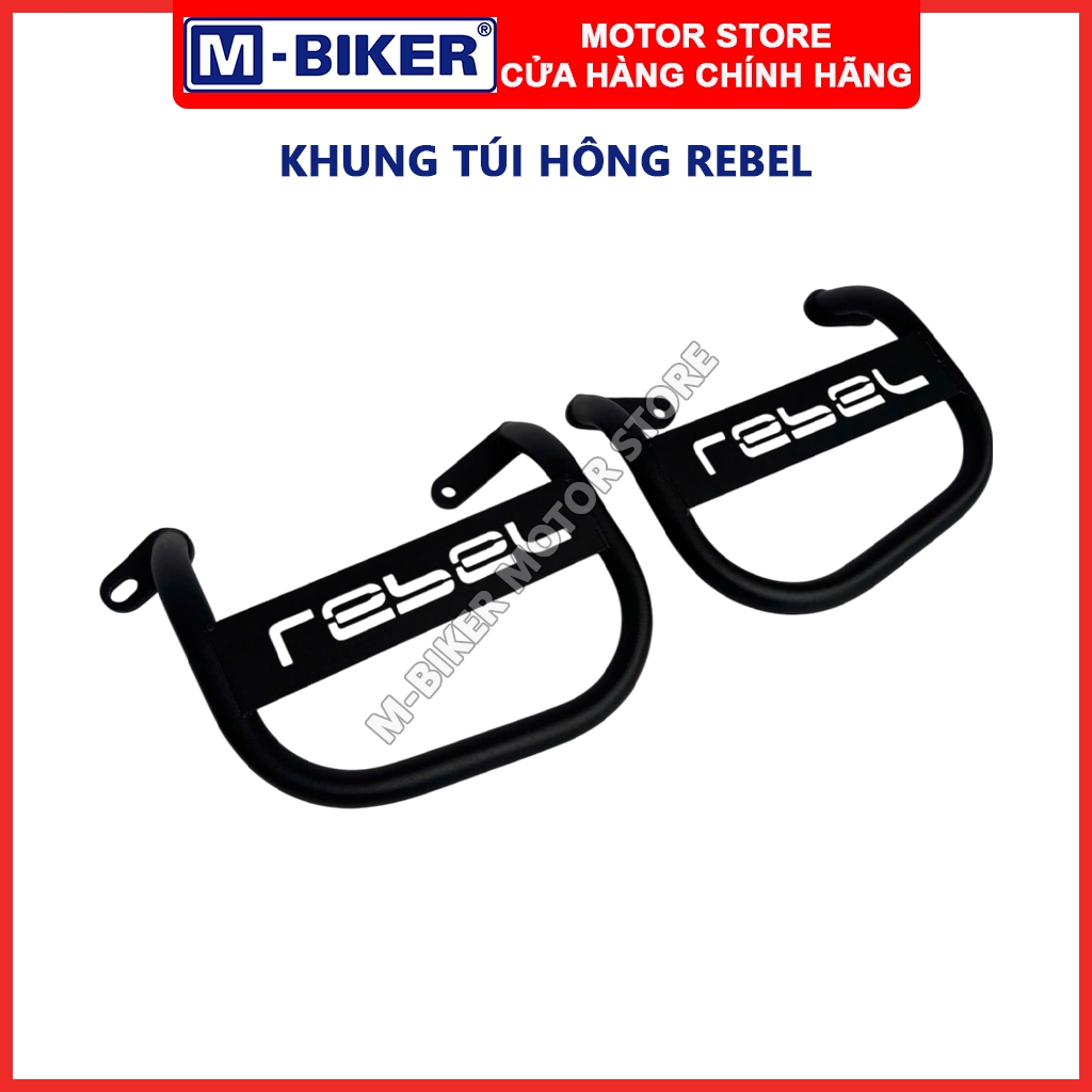 Khung túi hông Rebel 300, Khung túi hông Rebel 500, Baga hông rebel 300/500, Giá đỡ túi hông Rebel