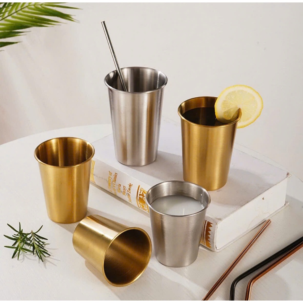 [SỈ & CÓ VAT] LY INOX 304 - LY INOX 304 AN TOÀN CHO SỨC KHỎE , SANG TRỌNG , ĐẸP MẮT