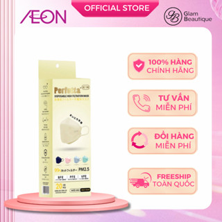  Khẩu Trang KF94 Perfetta Nhiều Màu 3 Lớp Hộp 20 Cái - Glam Beautique 