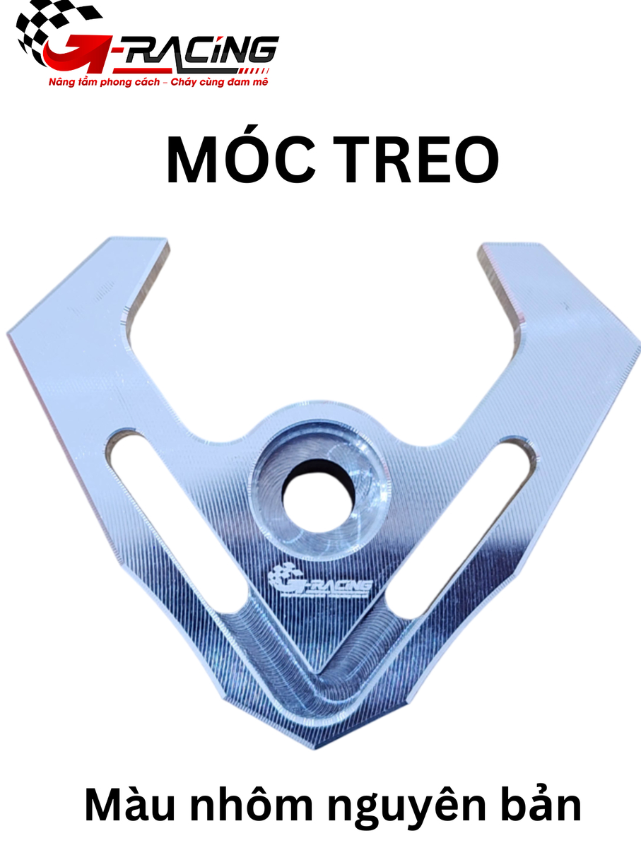 Móc treo nhôm CNC nguyên khối G-Racing Nguyên bản| GMT002-0