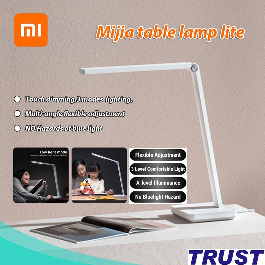 Đèn bàn Xiaomi Chống Cận bảo vệ mắt chính hãng cao cấp - Đèn học chống cận Xiaomi Mijia Lite
