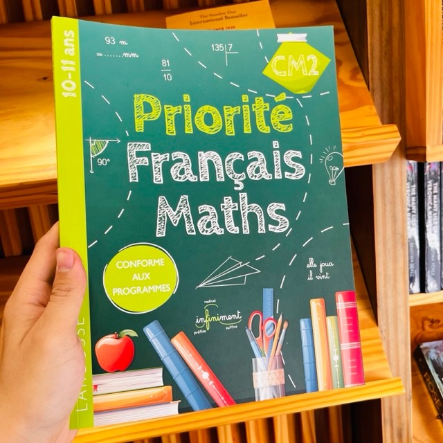 Sách tiếng Pháp - Priorite Francais-Maths Cm2