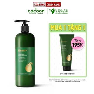 Bigsize - Dầu gội bưởi Pomelo Cocoon giúp giảm gãy rụng và làm mềm tóc 500ml Thuần chay
