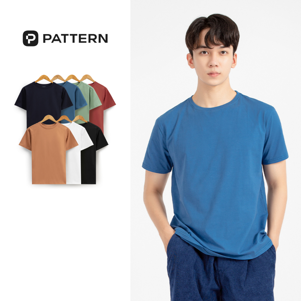 Áo phông trơn PATTERN 7 màu PA006
