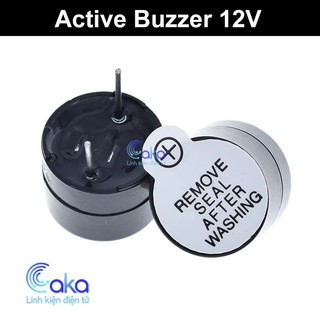 Còi Chip Buzzer 3V 5V 12V – Còi Điện Tử Âm Thanh Liên Tục Mini Gắn Mạch