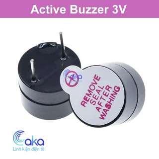 Còi Chip Buzzer 3V 5V 12V – Còi Điện Tử Âm Thanh Liên Tục Mini Gắn Mạch