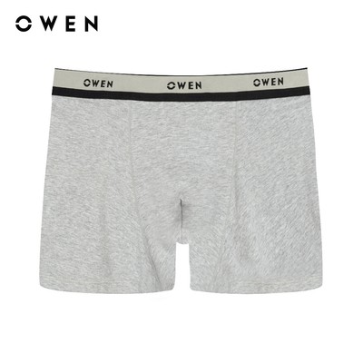 Owen - Quần lót QLB242504 màu Xám chất liệu Cotton Spandex