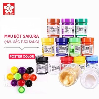 Màu bột sakura poster colors 30ml