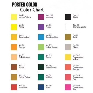 [THEARTSHOP] Màu bột SAKURA Poster Colors 30ml