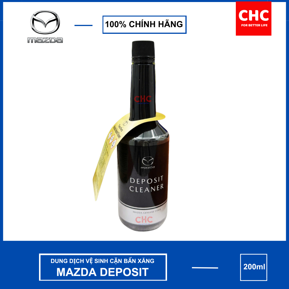 Dung dịch phụ gia xăng xe ô tô Mazda Deposit Cleaner chai 200ml (Nhập khẩu Nhật Bản)