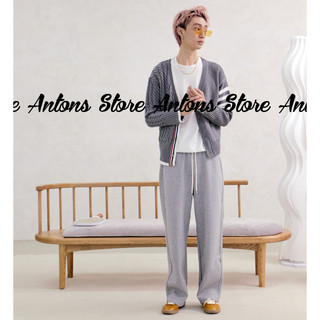Áo Len Cardigan Viền Vằn