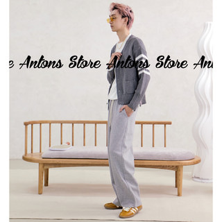 Áo Len Cardigan Viền Vằn