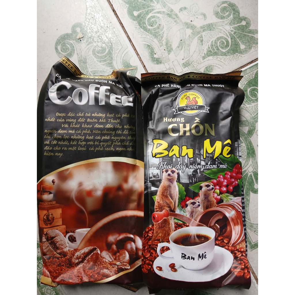 500g Cà phê Chồn Ban mê