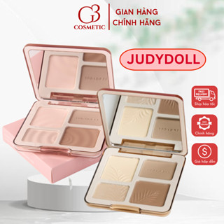 Phấn tạo khối JUDYDOLL highlight bắt sáng tự nhiên, bảng tạo khối chống thấm nước và lâu trôi G3COSMETICS