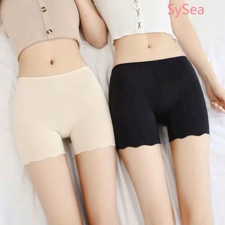 quần đùi mặc trong váy- quần bảo hộ màu trắng - đen- kem