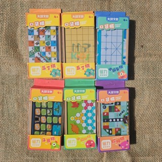 Các loại cờ mini bỏ túi có đính nam châm cho bé - Cờ đam, cờ tướng, cờ thú, cờ cá ngựa, cờ caro, cờ rắn