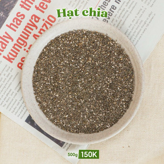 [500gr] HẠT CHIA ĐEN MỸ