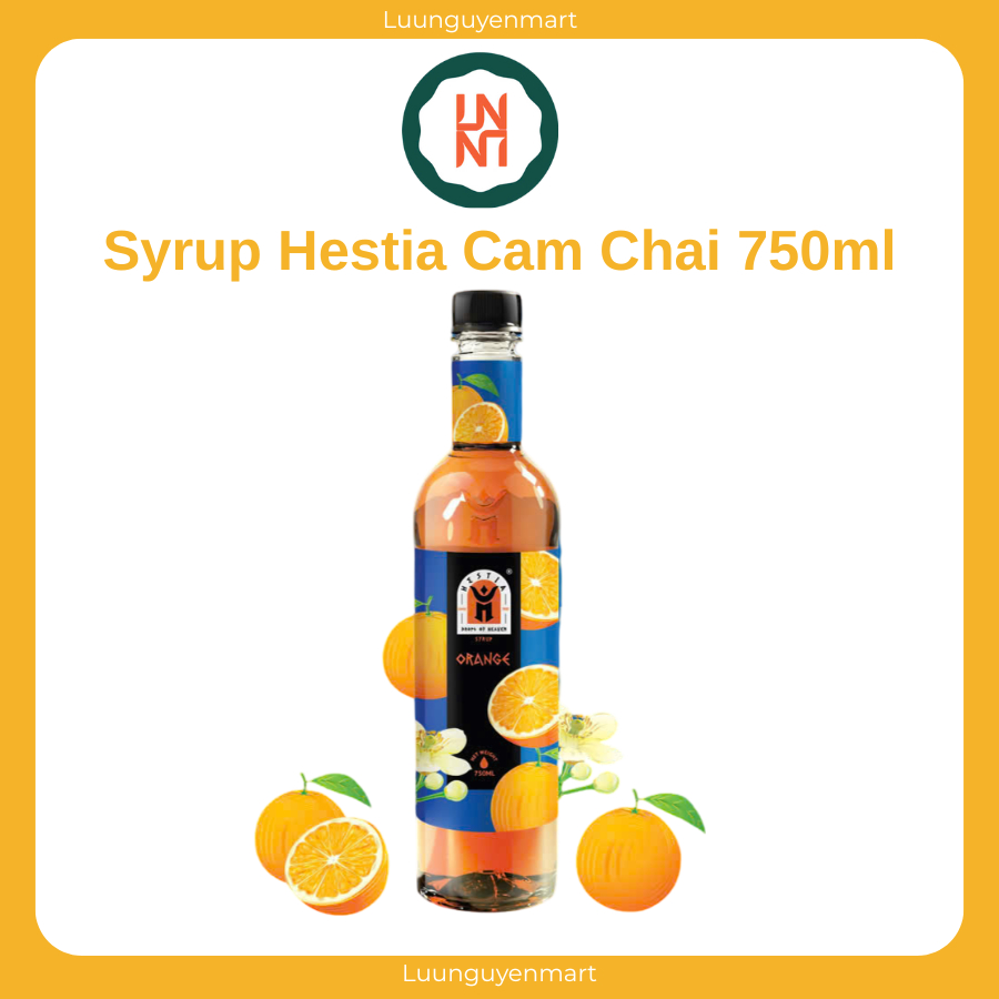 Syrup Hestia Cam Chai 750ml