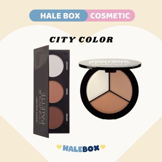 Bảng Phấn Tạo Khối Và Highlight 3 Ô City Color Contour Effects Palette 4.5g