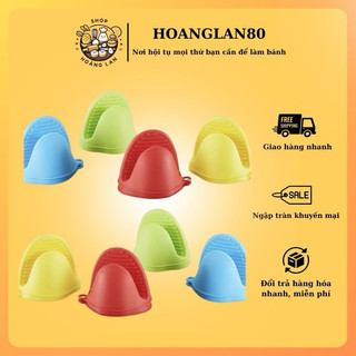  Găng tay bắc nồi silicon hình mỏ vịt 1 đôi 