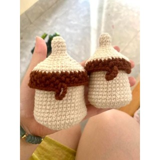 Túi tỏi bình sữa size to cho bé trai bé gái 🍼 Thêu tên miễn phí nhắn tin cho shop 📌