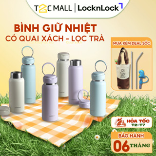 Bình Giữ Nhiệt LocknLock 650ML-800ML Sling Ring Có Quai Xách Cute Màu Pastel LHC4321-4322 T2C Mall