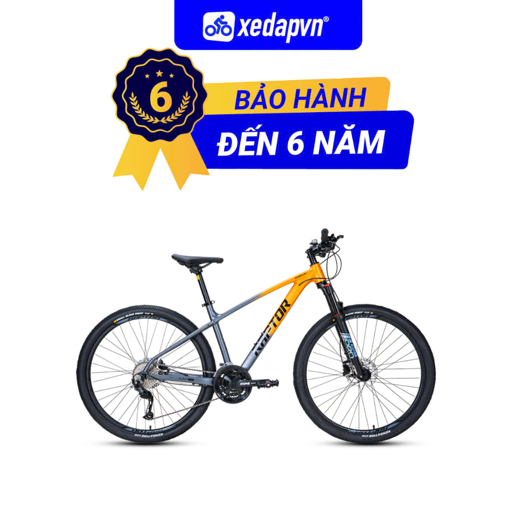  Xe Đạp Đua Địa Hình MTB RAPTOR Marlin 2 - Phanh Đĩa Bánh 27.5 Inch - Khung Nhôm Nhẹ Nhàng 