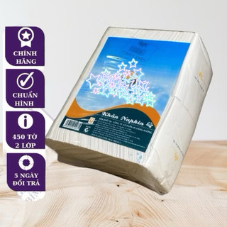  Giấy ăn vuông 1kg 2 lớp  hàng chuẩn đủ cân loại đẹp  dùng cho quán ăn nhà hàng 