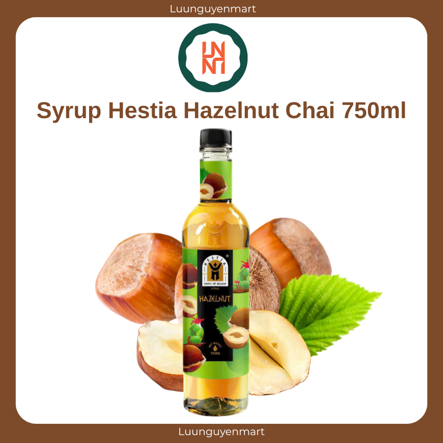 Siro / Syrup Hestia Hazelnut Chai 750ml