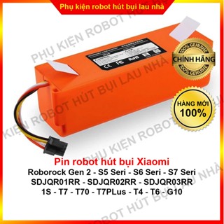PPin robot hút bụi Xiaomi Roborock Gen 2 - S5 seri - S6 seri - S7 seri - SDJQR01RR - 1S - T7 - T70 - T4 - T6 - G10