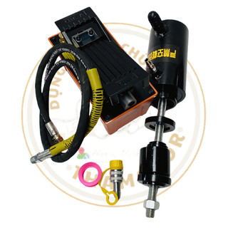 Bộ dụng cụ tháo lắp ắc nhíp xe tải trực tiếp trên xe dùng bơm thủy lực
