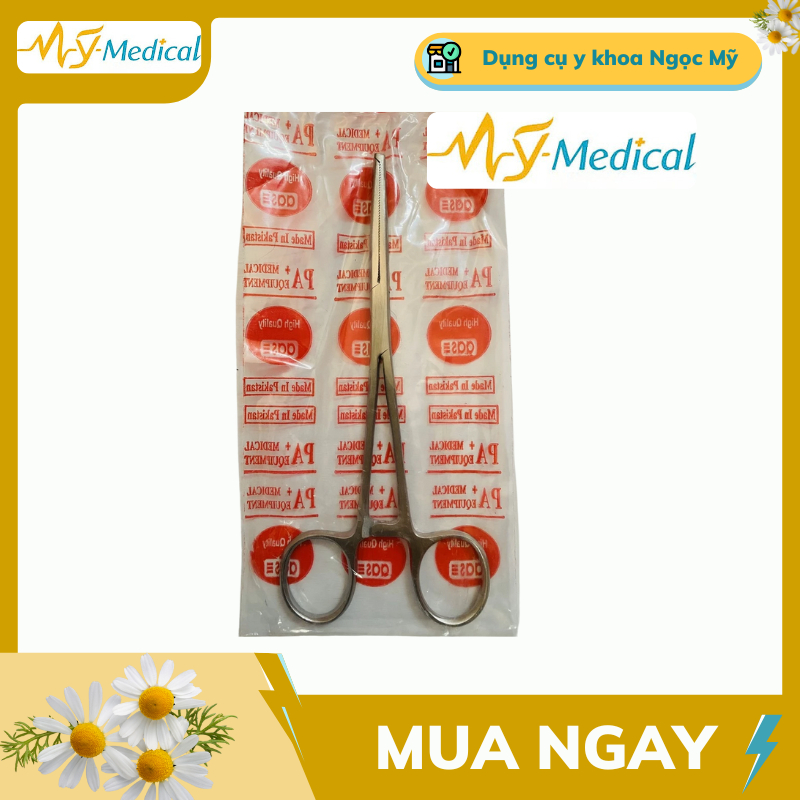 Pen thẳng y tế 16cm có mấu
