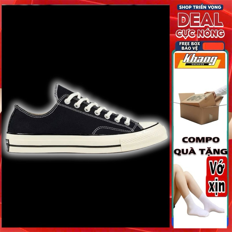 [Khang Sneaker] Giày Cvs 1970s low-top black bestquality