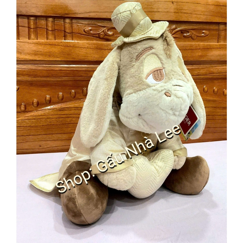 [ Nhật Bản ] [MS444] Bé gấu bông Lừa Eeyore Golden - Winnie the Pooh - Disney, size 40cm, lông mềm m