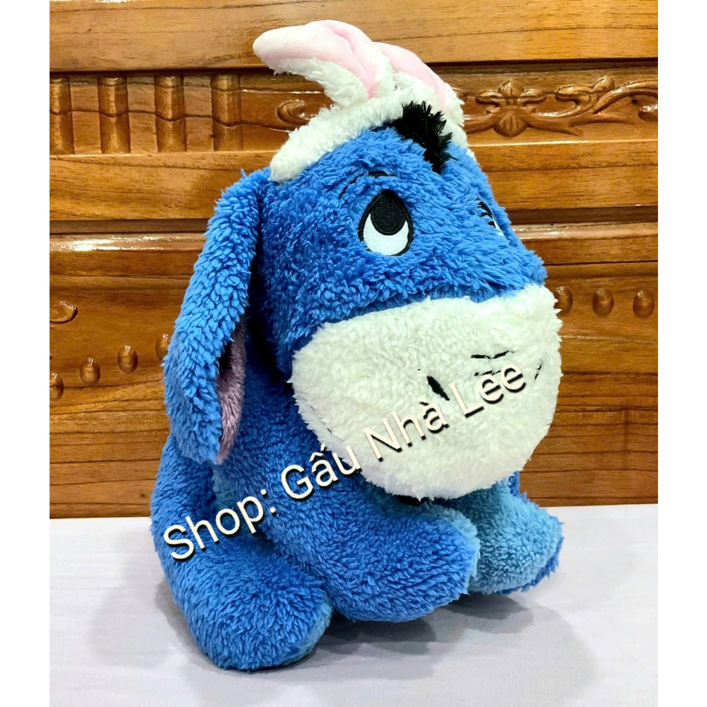 [ Nhật Bản ] [MS390] Bé gấu bông Winnie the Pooh - Lừa Eeyore - Disney, size 42cm, lông mềm mịn, hàn