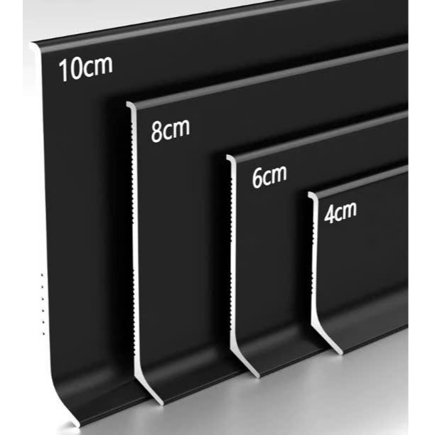 Nẹp len chân tương 60mm,len chân tường nhôm cao 60mm, len 60mm,nẹp chân tường,phào len chân tường