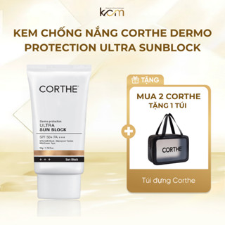 (Date T6/2026) Kem chống nắng vật lý Corthe Hàn Quốc CORTHE DERMO PROTECTION ULTRA SUN BLOCK SPF50+/PA+++ 50g