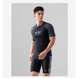 Bộ đồ bơi nam áo cộc tay, quần lửng (quần + áo) 361