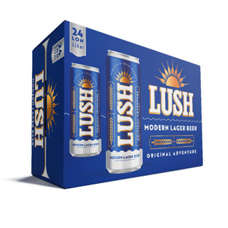 [MB][HSD:15.8][Hàng Tặng Không Bán]Bia Lush Original Adventure vị Lager Nguyên Bản Thùng 24lon 330ml (Nồng độ cồn 4,5%)