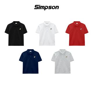 Áo Polo Nữ Babytee Local Brand Simpson Polo Unisex Nam Nữ Oversize - PS13