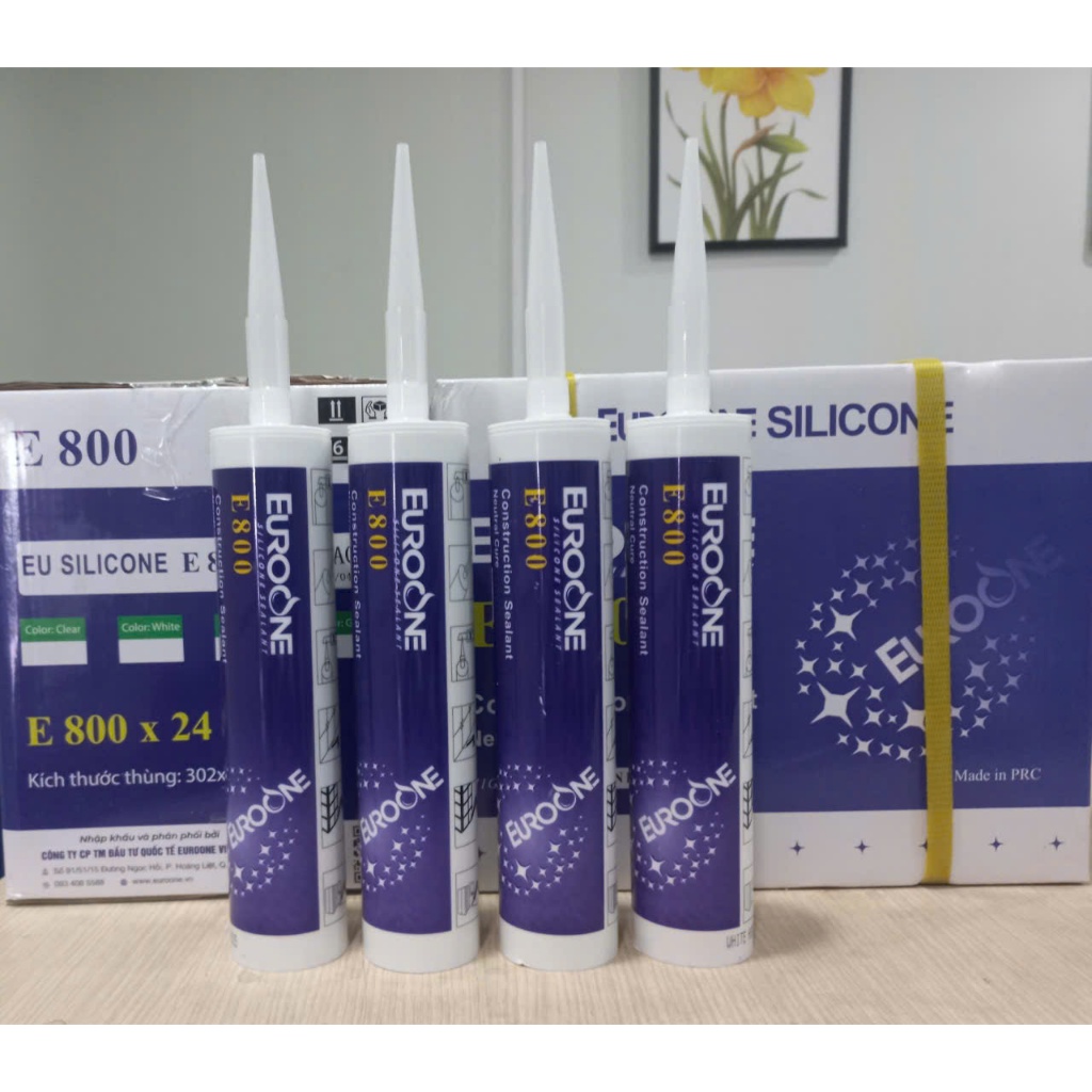 Keo Silicone E800 EuroOne Trung Tính