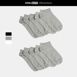 Combo Pack 10 Đôi tất cổ ngắn Coolmate Basics Coolmate