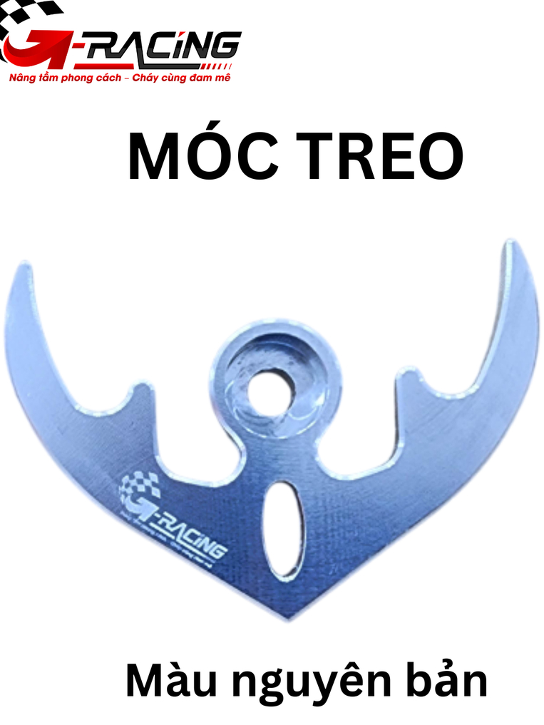 Móc treo nhôm CNC nguyên khối G-Racing Nguyên bản| GMT001-0