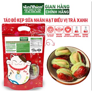 Táo Đỏ Kẹp Sữa Nhân Hạt Điều 3 Vị 100g