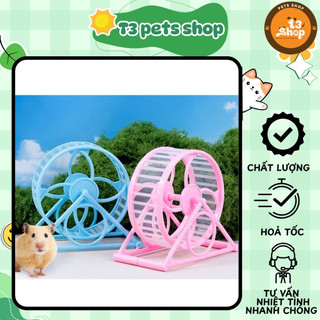 đồ chơi wheel tesoro 12cm dành cho hamster -  T3 PETS SHOP