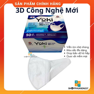 Khẩu trang 3d công nghệ dập nhật bản hộp 50 cái và hộp 100 cái