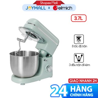 Máy trộn bột để bàn Elmich MME-8909 1500W, Hàng chính hãng, 8 tốc độ trộn, cối trộn inox - JoyMall