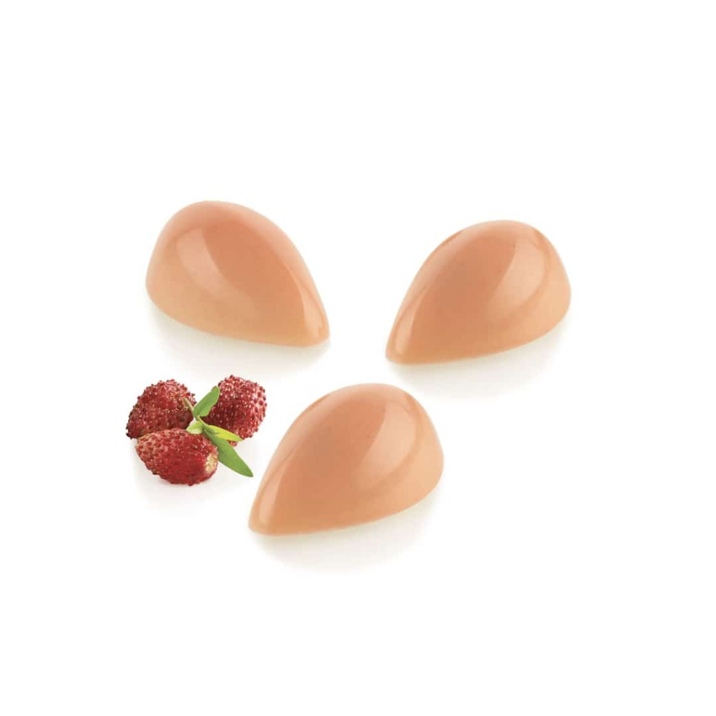 Silikomart Khuôn Silicon Tritan Quenelle 24 Lỗ 42x27 mm x H17 mm